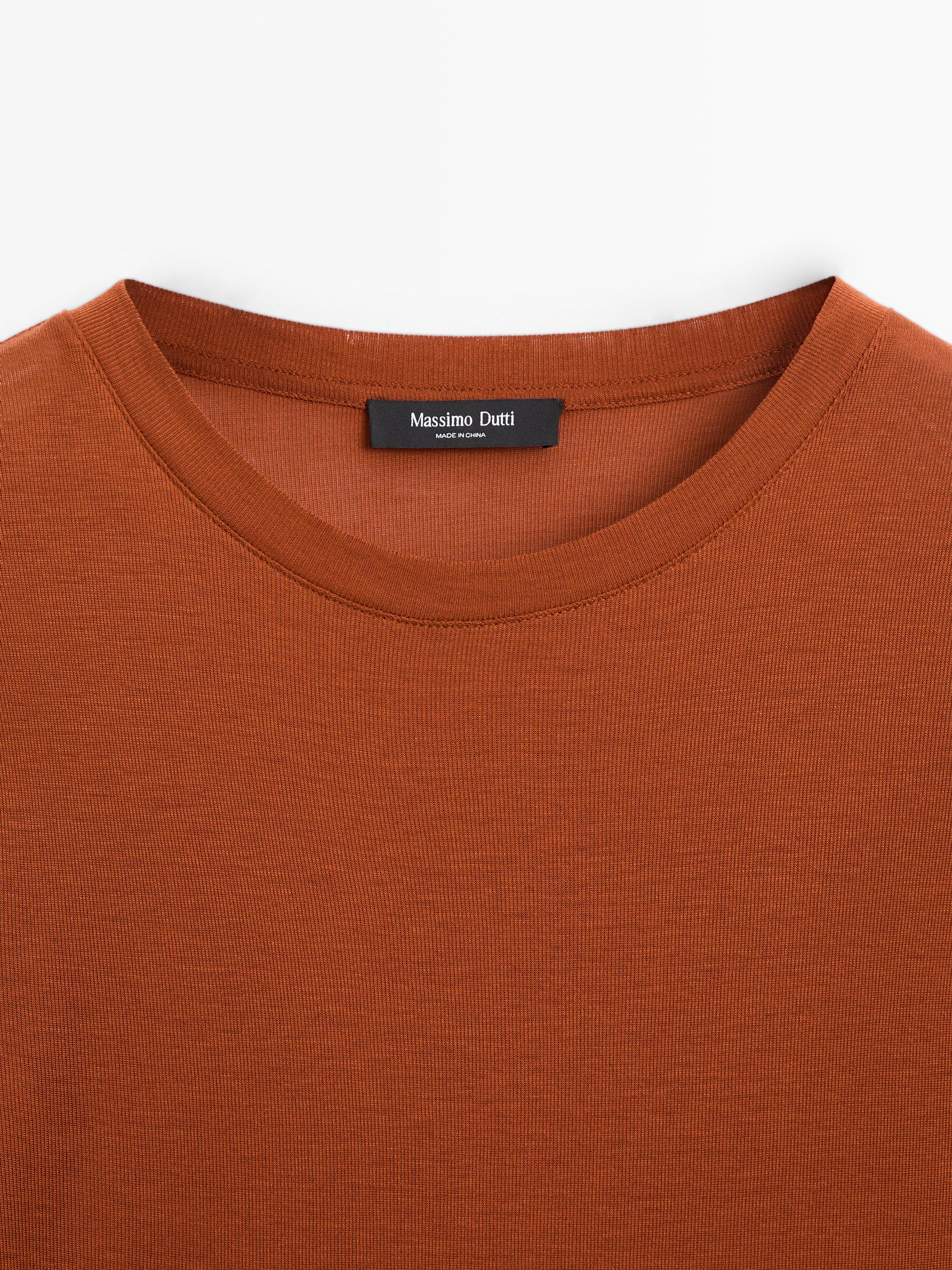 T-shirt léger regular fit à manches longues